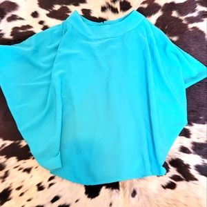 Boutique blue blouse